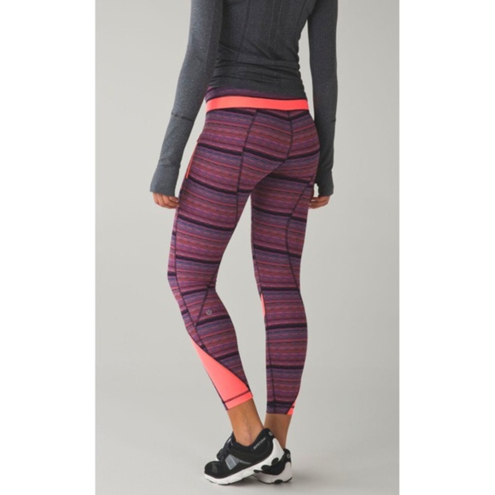 Lululemon Inspire Tight II mesh size 4 rare print
